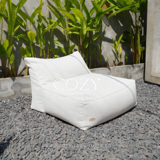 BEANBAG 120X120CM - STINSON 130 - WHITE
