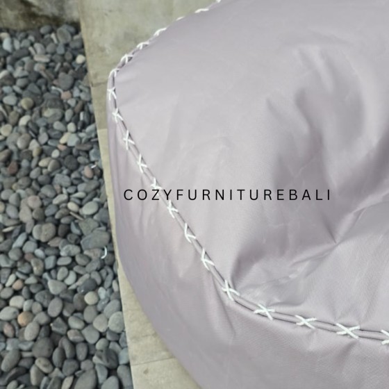 BEANBAG POINTY - POLYSTER - SILVER