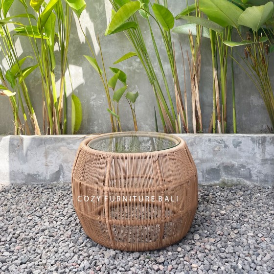 Table 46 - D60 ROUND 3MM - HONEY WICKER